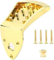 Mandolin Tailpiece, strong and durable, Gold Mandolin Tailpiece, piano room Musical Instrument Accessories display music classroom performance for home school