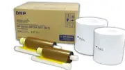 DNP DS620A 5x7" Media Kit (DS6205X7), 2 rolls of paper & ribbon per box