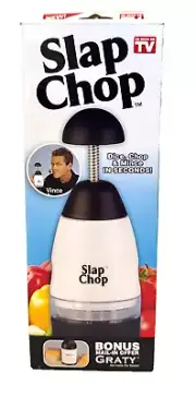 Slap Chop Slicer Chopper – Slicer with Stainless Steel Blades