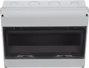 Homoyoyo Breaker Box Way Distribution Enclosure with Clear Window for Junction Box with Standard Din Rail for Easy Installation and Safety Assurance