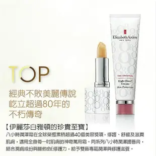 【伊麗莎白雅頓】官方直營 八小時潤澤唇膏SPF15 3.7g 2入超值組Elizabeth Arden(護唇膏/防曬)