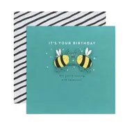 Hallmark Birthday Card - Buzzing Bees
