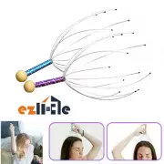 Head Neck Scalp Massager Massage Octopus Equipment Stress Release Tool 1-2x