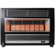 Omega Altise Brigadier Natural Gas HeaterSilver Streak OABRFNGSS