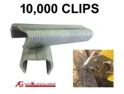 10,000 C20 HEAVY DUTY HOG RING C CLIP - JAMBRO STYLE PLIERS FENCE OMEGA 20 GUN