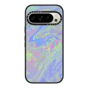 Google Pixel 9 Pro Impact Magnetic Case holographic unicorn galaxy. gasoline iridescence