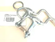 Formay Stainless Steel dogbone futurity snaffle western bit 175106,swivel cheeks