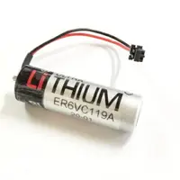 在飛比找樂天市場購物網優惠-ER6VC119A 3.6V 2400mAh 帶黑色2P接頭