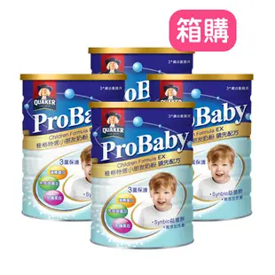 桂格 ProBaby EX桂格特選小朋友奶粉領先配方1500g( 罐箱購) 可愛婦嬰