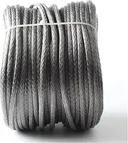50m 6mm 1/4'' 7900LB UHMWPE Hollow Braid Rope for Paraglider Launch Towing Winch Line