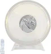 Coin Holder - Coin Collection Cases Organizer, Secure Desktop Storage Box | Commemorative Protective Box for Home Office, Dollar Display Cases, Desktop Cabinet Bookshelf Organizer Accessories