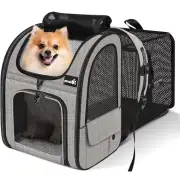 Expandable Cat / Dog Backpack Carrier Breathable Mesh and pockets *NEW*X
