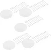 CIMAXIC Manicure Sample Display Board Sets of Nail Art Plates Fake Fingernail Tips for Nail Schools Home Use