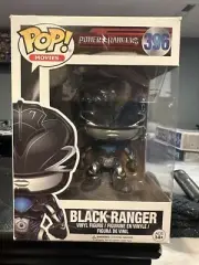 Pop! Movies: Power Rangers - Black Ranger #396/ W Protector