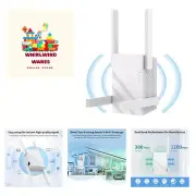 2025 WiFi Extender Signal Booster, WiFi Extender 5GHz/2.4GHz, 1200Mbps WiFi R...