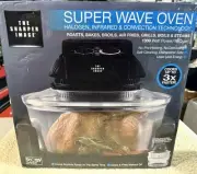 The Sharper Image SUPER WAVE 1300 Watt 16qt Halogen Infrared Convection Oven