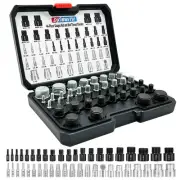 44-pc Nut and Bolt Thread Checker Set - Female & Male Size Gauges, 23 Inch & ...