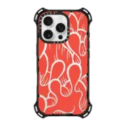 iPhone 16 Pro Bounce Case MagSafe Compatible SUPER WAVY (ORANGE)