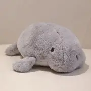 40/50cm Kawaii Manatee Plush Toy Cute Dugong Plush Doll Lifelike Sea Cow Animal Stuffed Pillow Kids Birthday Gifts Room Decor B