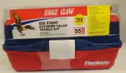 Eagle Claw Go Fish Extreme Value Tackle Box Kit with Assorted Tackle