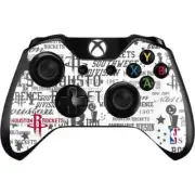 NBA Houston Rockets Xbox One Controller Skin - Houston Rockets Historic Blast