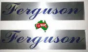 Pair of Decal Bonnet Name Plates Fits for Ferguson TE20 TEA20 TED20 TEF20