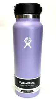 Hydro Flask Standard Mouth Water Bottle with Flex Cap Purple 21oz/621ml New