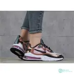 NIKE AIR MAX 270 REACT 玫瑰金 黑粉 黑勾 休閒運動百搭慢跑鞋CT1833-100女鞋