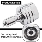 Second Stage LP Hose Connector for Scuba Diving BCD Male to Female Adapter