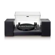 Turntable with Speakers Stereo System Vinyl Record Player Bluetooth Belt Drive