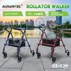 Rollator Walker 4 Wheel with Seat Lightweight for Seniors Walking Rolling