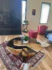 Epoxy Coffee Table Round Epoxy Table Resin Table for Home Decor