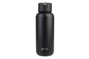 Oasis Moda Ceramic Lined Stainless Steel Triple Wall Insulated Drink Bottle 1L Black