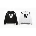 ㊣OUTLET 出清 免運費㊣WODEN PLAID SWEATSHIRT 格子羅紋系列 W LOGO 大學TEE 格子