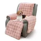 Thick Plush Rabbit Recliner Chair Cover,Warm Non Slip Lazy Boy Recliner Slipc...