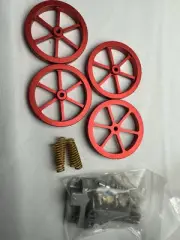 Metal Leveling Nuts & Springs Upgraded Set For Ender 3/3 Pro/3 V2/3 Extruder Upg