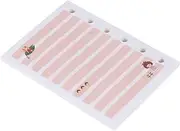 SHOWERORO Refill Paper Notebook Loose-leaf Paper 3 Pack of Replacement Core Papers Sturdy Smooth for Writing