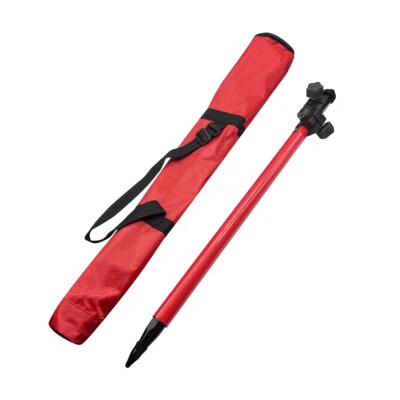 1.8M Knob Lock Mini Aluminum telescoping Prism Pole for Topcon Trimble SOKKIA