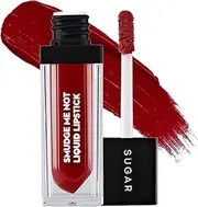 [SUGAR Cosmetics] Smudge Me Not Mini Liquid Lipsticks for Women | Transferproof & Waterproof | Lasts Upto 12hrs | Matte Lipstick - 01 Brazen Raisin (Burgundy)
