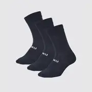 [2XU] 2XU - Crew Socks 3 Pack - Black
