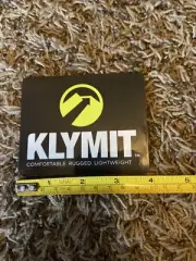 Klymit Comfortable Rugged Lightweight Sticker Decal Backpacking Camping Aprx 4”