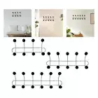 Coat Rack Wall Mount Towel Rack Sturdy Modern Hat Rack Wall Hook Coat Hook for