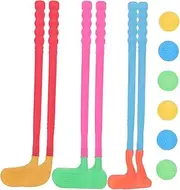 Homoyoyo Educational Golf Kit for Boys and Girls Toddler Golf Set Balls 2 Sets Random Color