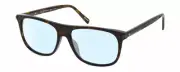 Chopard SCH294 Unisex Blue Light Glasses in Brown Tortoise Havana Gunmetal 57 mm