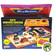 Micro Machines City Service Center Complete Repair Station Galoob #6408 NRFB