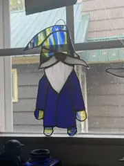 HANDCRAFTED STAINED GLASS SUNCATCHER WIZARD SPECIALTY GLASS