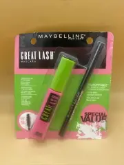 Maybelline New York 501 Very Black Great Lash Mascara Plus Unstoppable Liner
