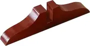 yuksok Room Divider Stand Screen Panel Feet Decorative Wooden Privacy Screen Holder Base Room Panel Bracket for Office Home Bathroom, Red