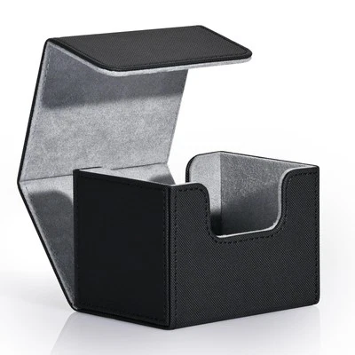 ZLCA Card Deck Box for Trading Cards, MTG Commander Deck Box Holds 120+ Singl...