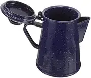 FIXOSHEE Enamel Coffee Pot with Ergonomic Handle Speckled Kettle for Home Office and Camping Use Versatile Teapot for Rich Flavor Extraction and Smooth Pouring